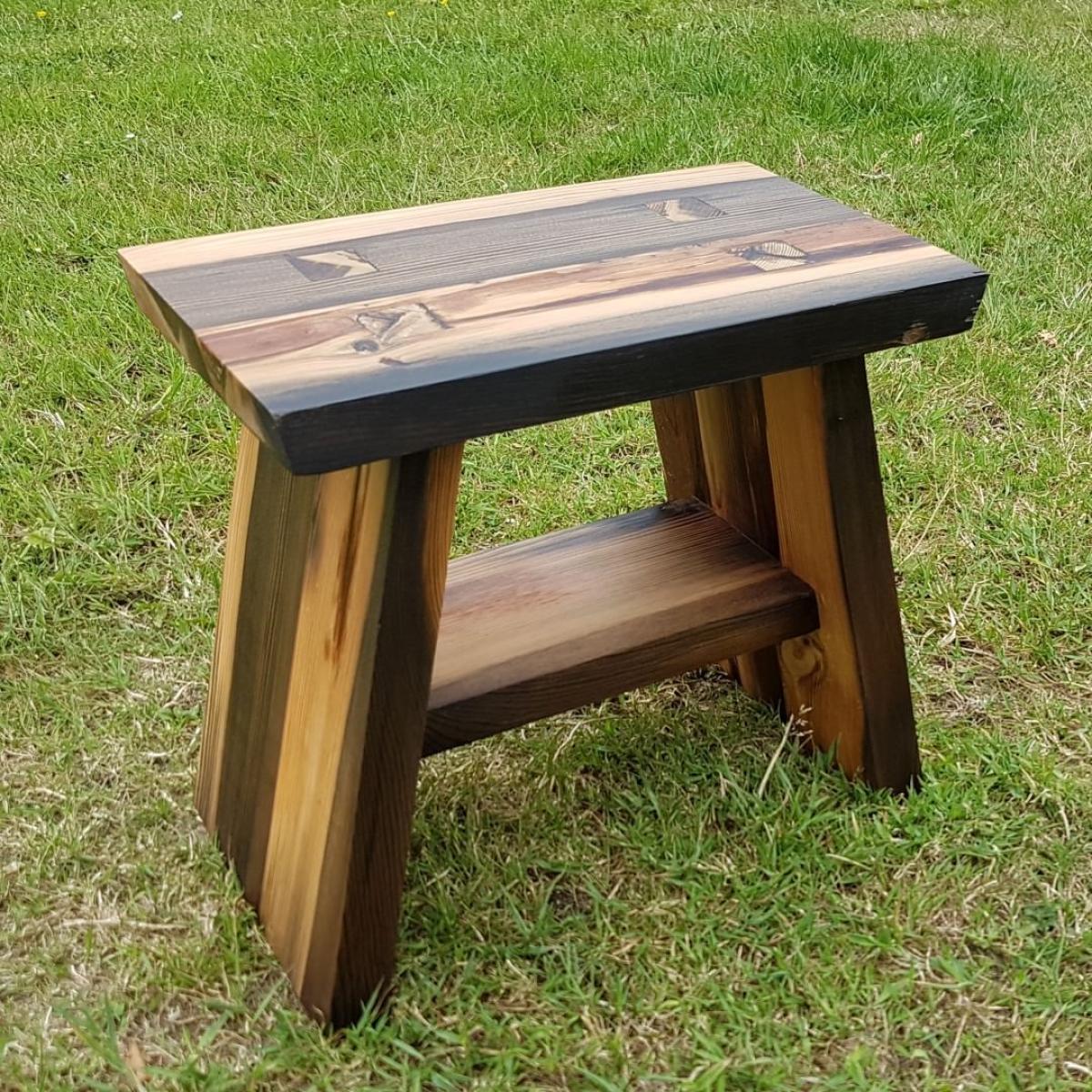 salvaged carpentry stool thumbnail Large