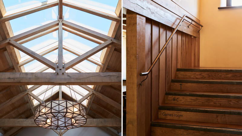 Farmers Arms interior details