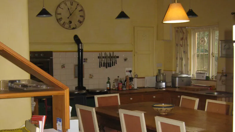 Kitchen before