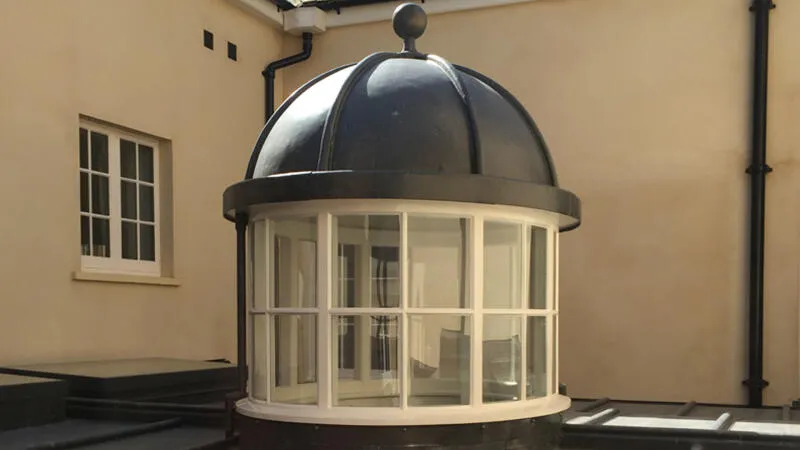 glass dome
