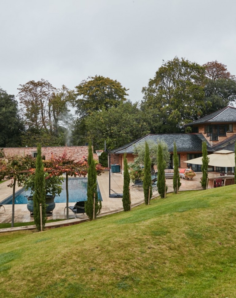Architect new build pool house 7