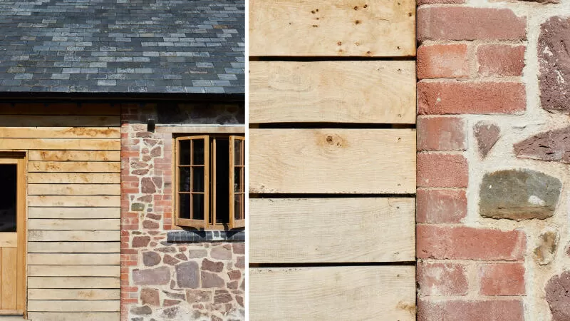 5 1137A barn conversion conservation brick detail