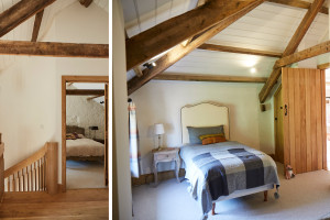 9 1137A barn conversion conservation stairs and bed