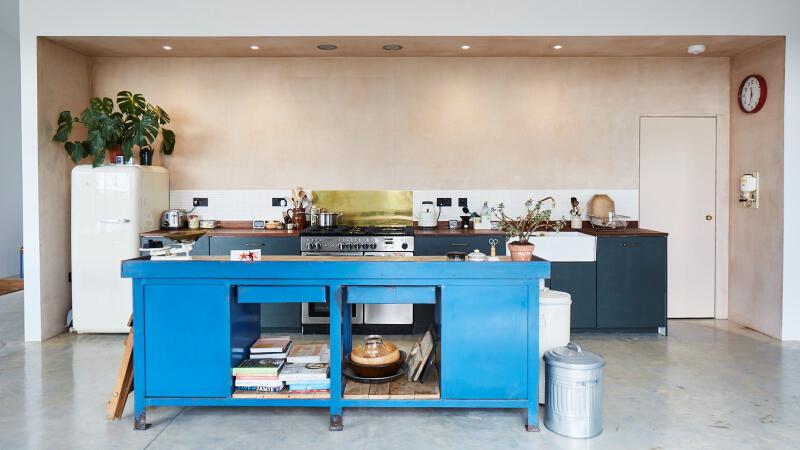 2 architects barn conversion open plan kitchen