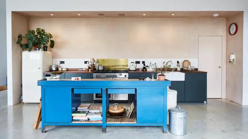 2 architects barn conversion open plan kitchen