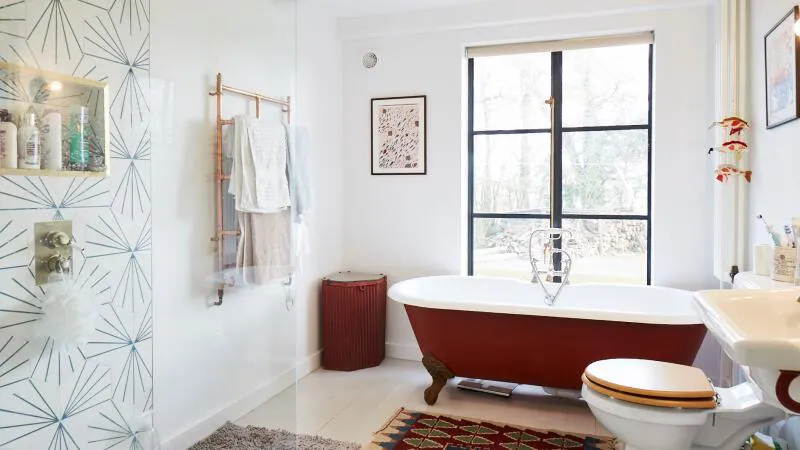 4 architects barn conversion bathroom