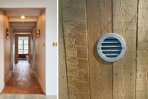 9 architects barn conversion corridor and vent