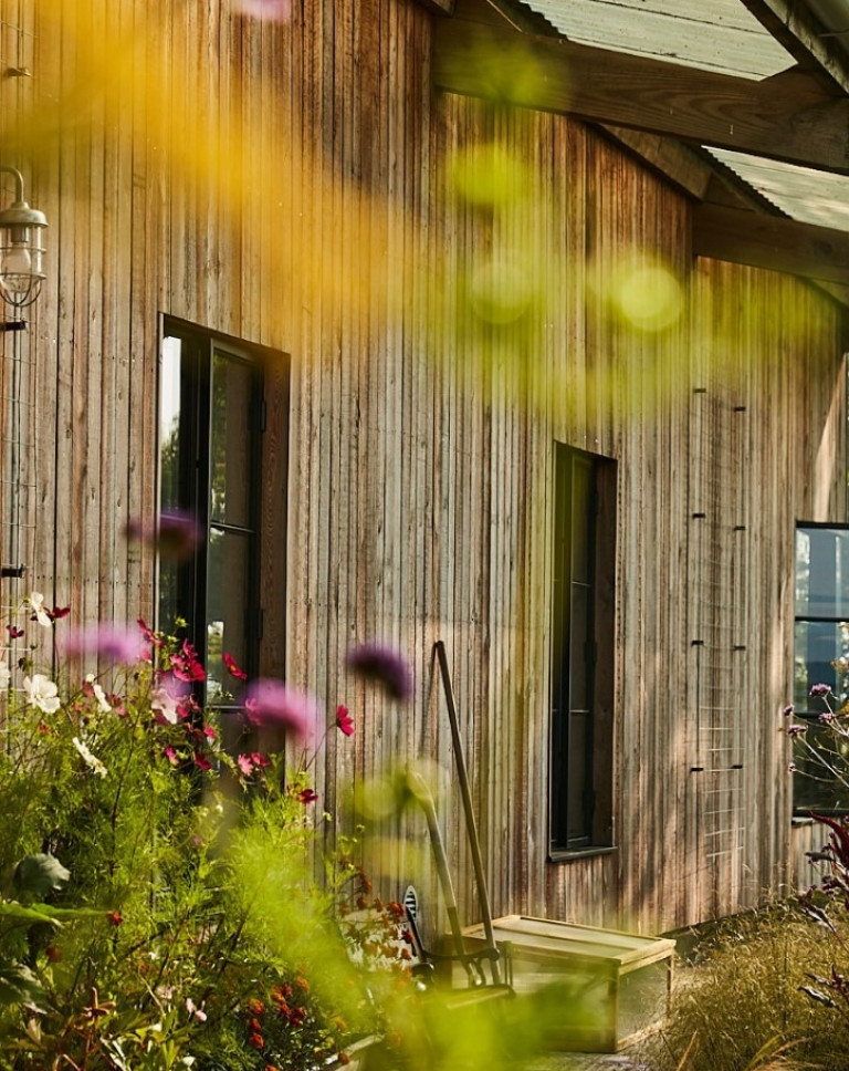 architects barn conversion exterior detail