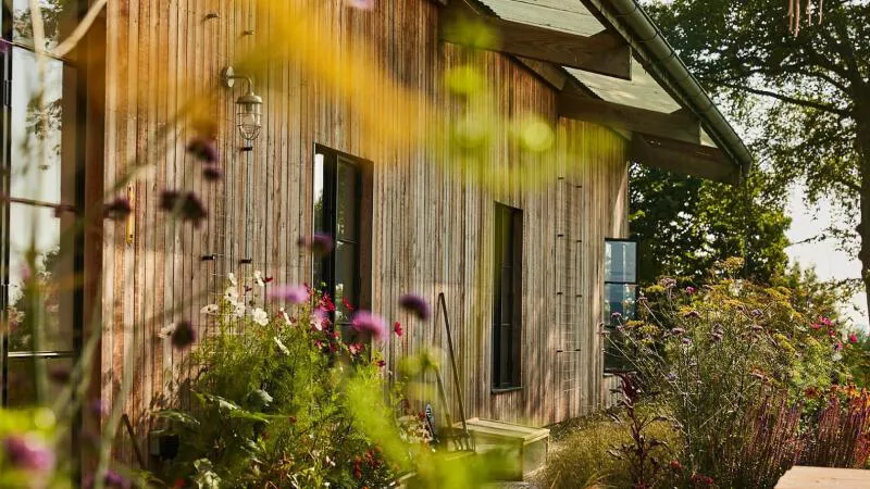 architects barn conversion exterior detail