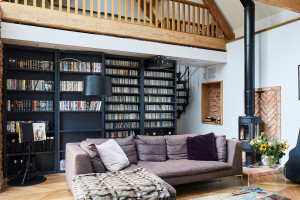 4 barn conversion annexe interior with mezzanine