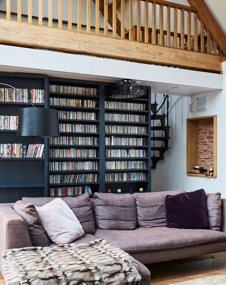 4 barn conversion annexe interior with mezzanine