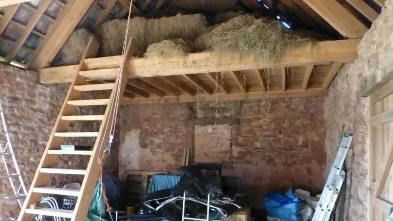 5 barn conversion annexe mezzanine before
