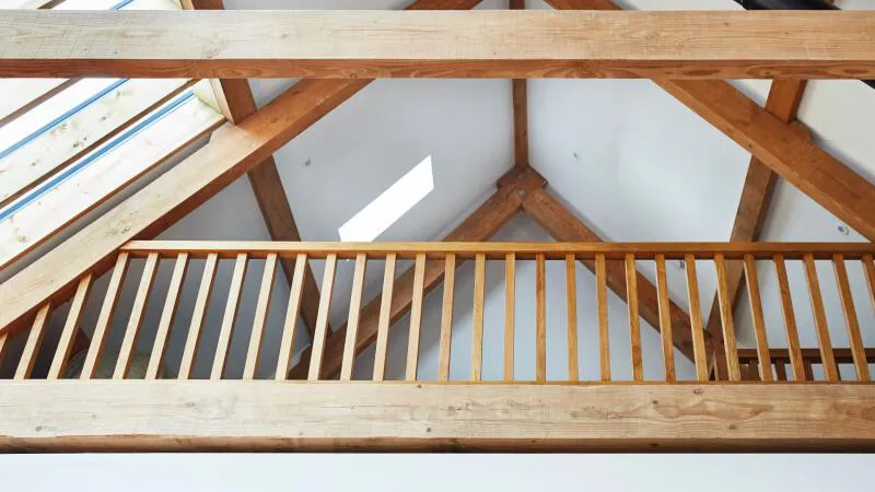 6 barn conversion annexe mezzanine after