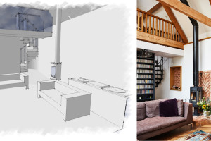 7 barn conversion annexe sketch