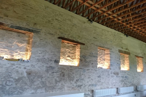 3 barn conversion venue space wall recesses Large