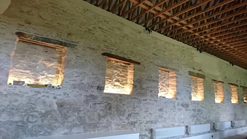 3 barn conversion venue space wall recesses Large