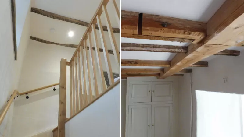 5 barn conversion venue space timber detailing