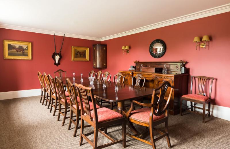 victorian shooting lodge devon architects dining room interior