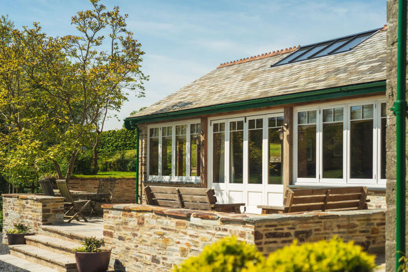 victorian shooting lodge devon architects games room close up