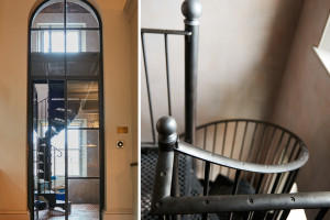 1085 Georgian villa architects renovation mezzanine