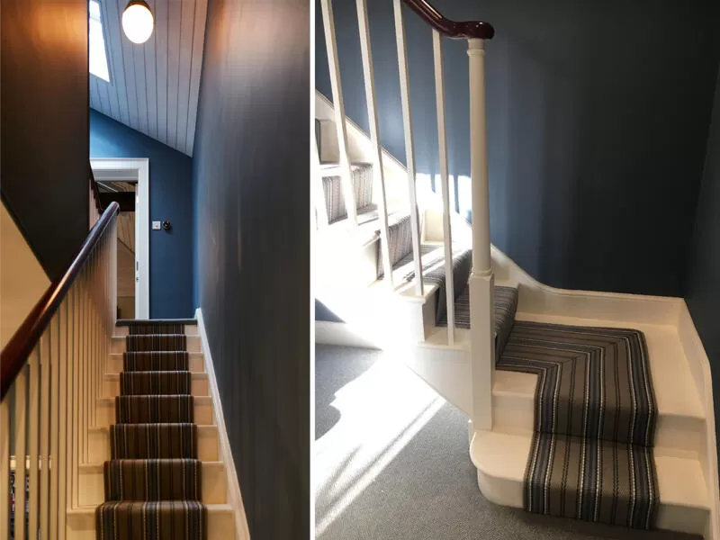 1085 Georgian villa architects renovation new stair