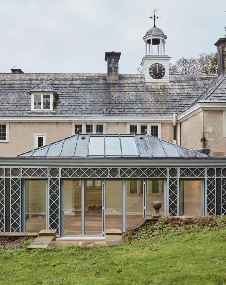 1 60B architects new build orangery devon 2