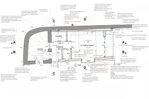 1135 Grade 2 listed house architects modern extension plan