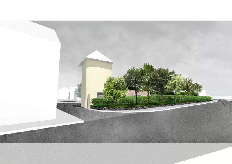 1135 Grade 2 listed house architects modern extension scene 2