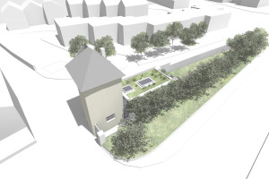 1135 Grade 2 listed house architects modern extension view Custom