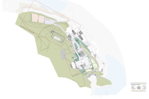 Burgh Island Architects design site plan