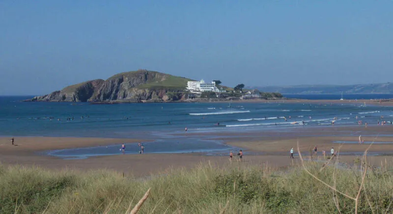 View of the proposals from the mainland