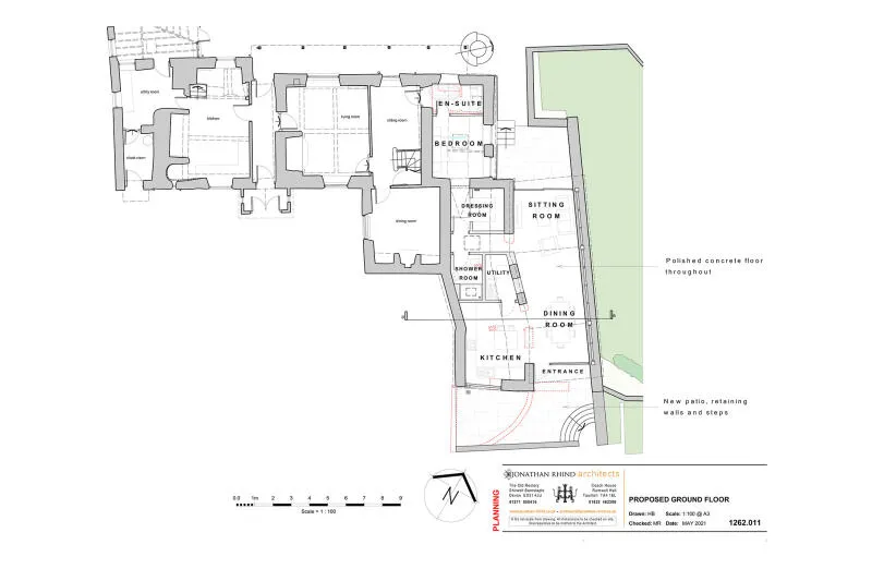 1262 historic cottage extension plan