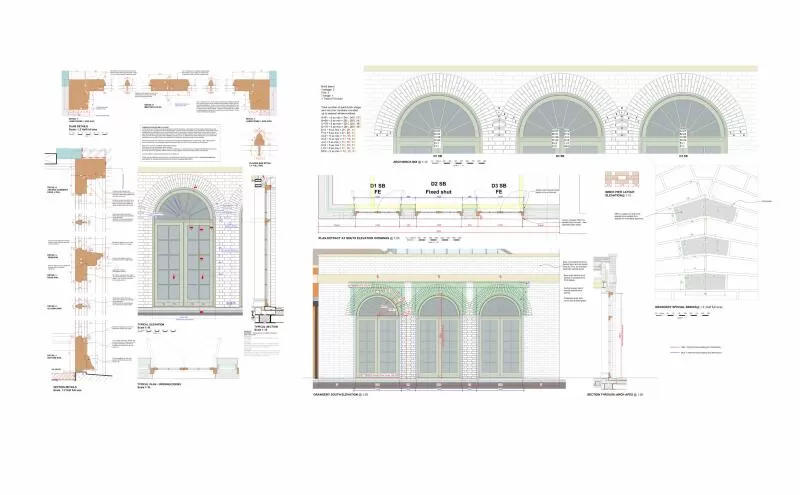 10 1216 Woolsery Grade II listed Manor orangery setting out Custom 1