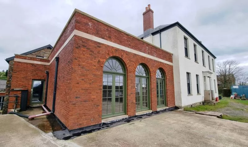 11 1216 Woolsery Manor Grade II orangery tidied