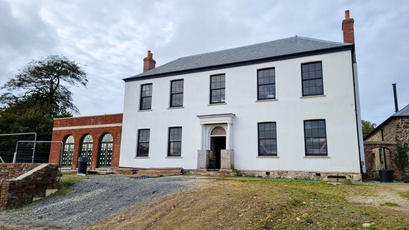 6 1216 Woolsery Grade II listed Manor front 2023 2 tidied