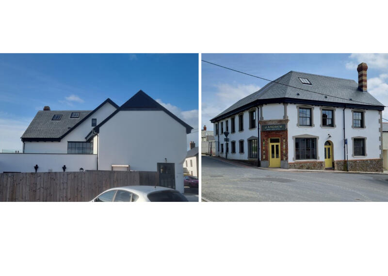 1212 Devon Architects Woolsery Shop Suites elevations2