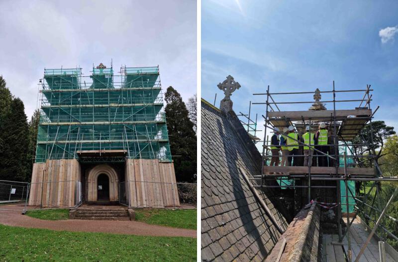 Architects conservation work Grade I listed chapel 1353B 5 Custom 1