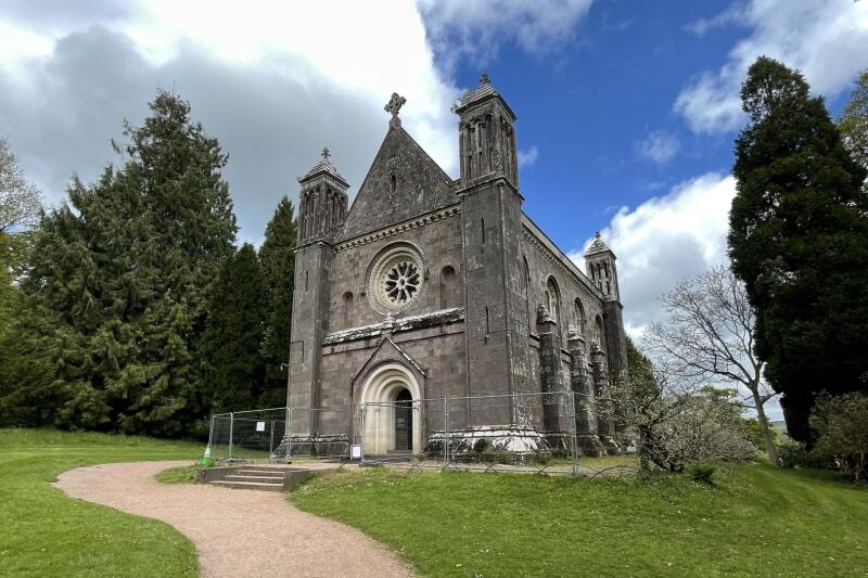 Architects conservation work Grade I listed chapel 1353B4