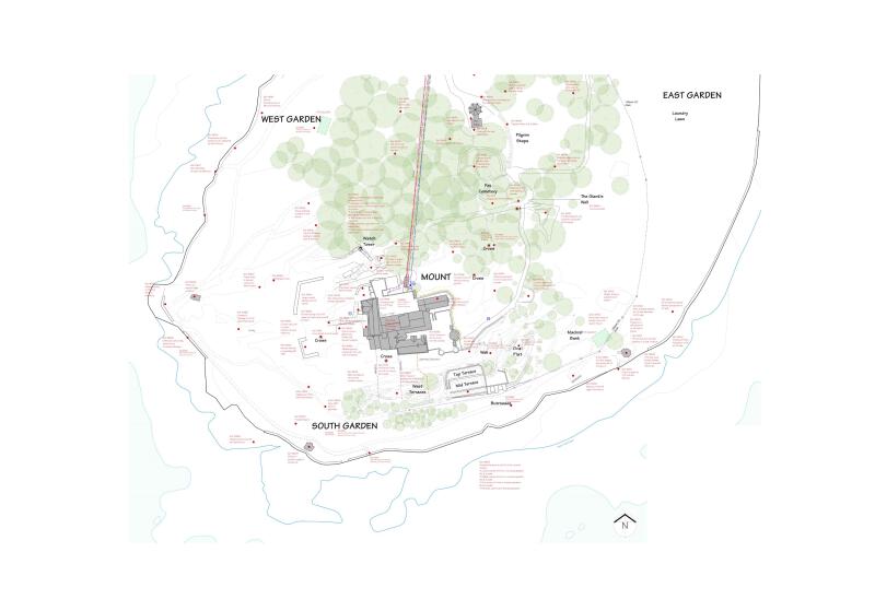 Architects Cornwall St Michaels Mount site plan 2 Custom