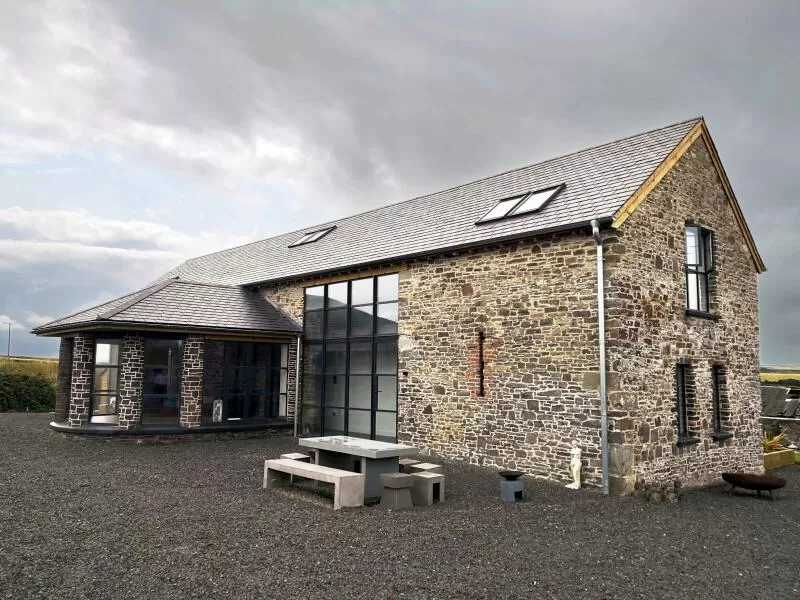 429 Threshing barn conversion architects exterior view