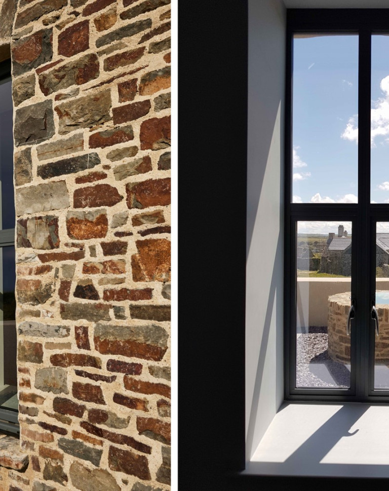 429 shop architects barn conversion stone barn window Large