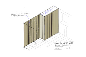 1216 Architects barn conversion Devon bed 7 concealed niche