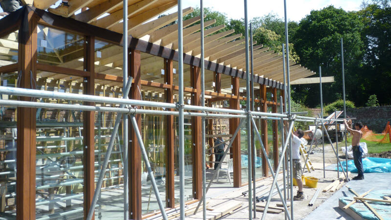 new build architecture heanton pool house cons 2