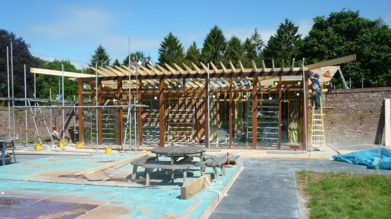 new build architecture heanton pool house cons 3