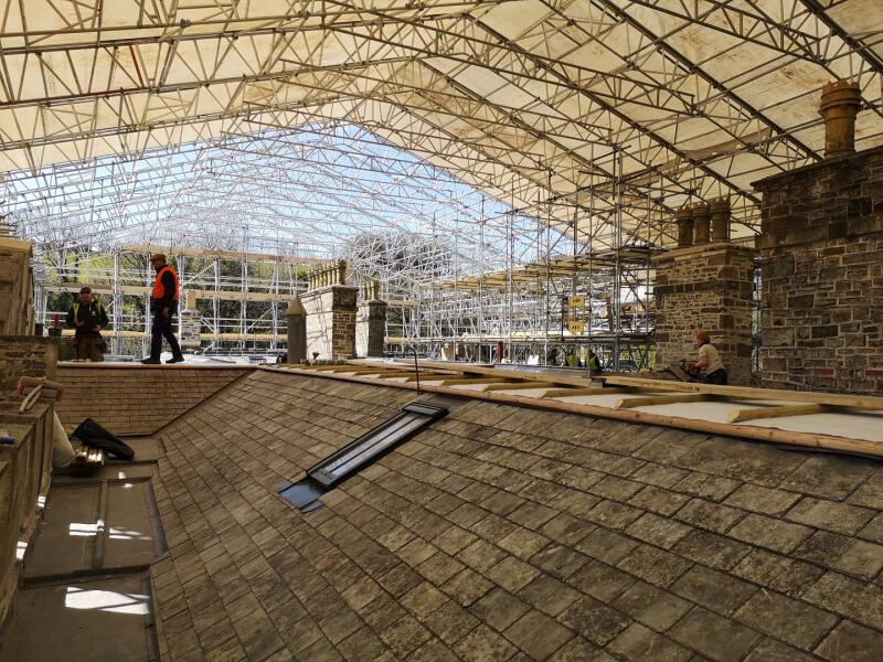 623 Grade I listed house roof repairs 4
