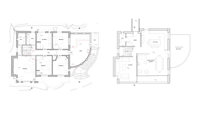 Architects coastal renovation 1451 plans