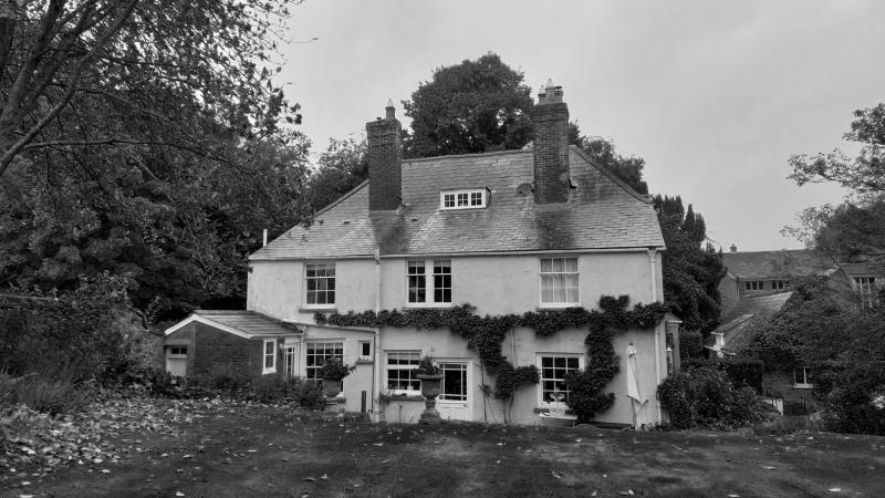 Architects listed house modern extension 1390 2b&w