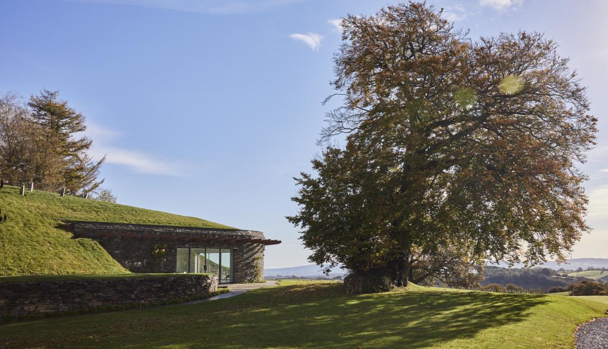 Architects new build pool house Somerset