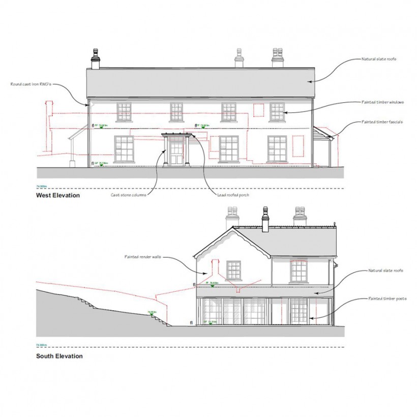 Go ahead received for classical house on Dartmoor