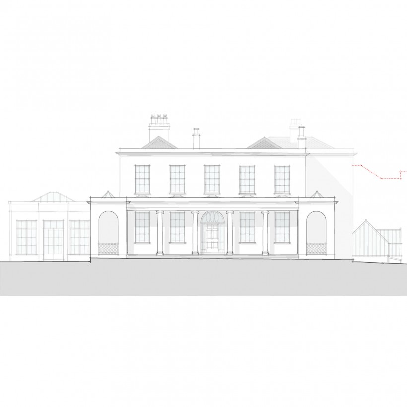 Extension to Grade II Regency villa